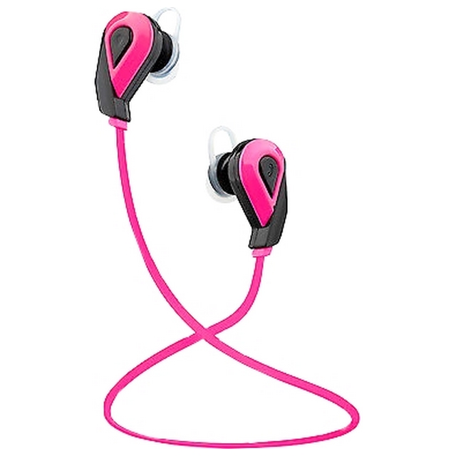 KITSOUND AURICOLARE BLUETOOTH TRAIL SPORT EARBUDS UNIVERSALE PINK /PER ANDROD IOS IPHONE MICROSOFT